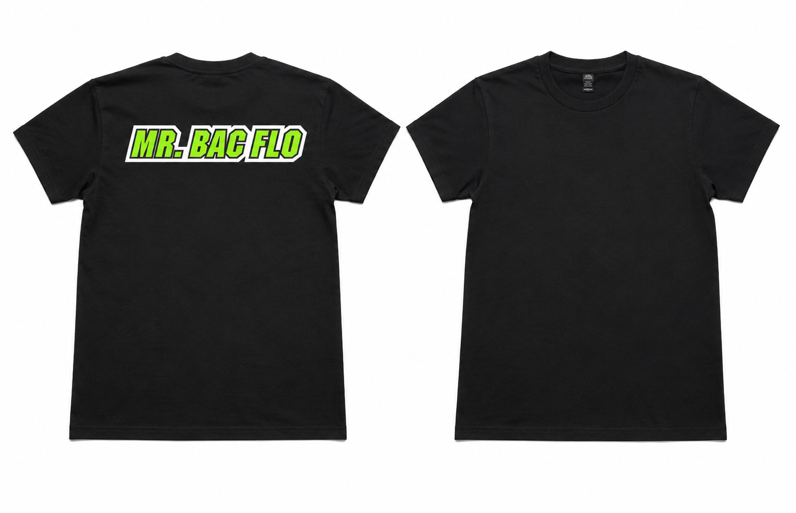 Mr. Bac Flo Cotton Tee - Black