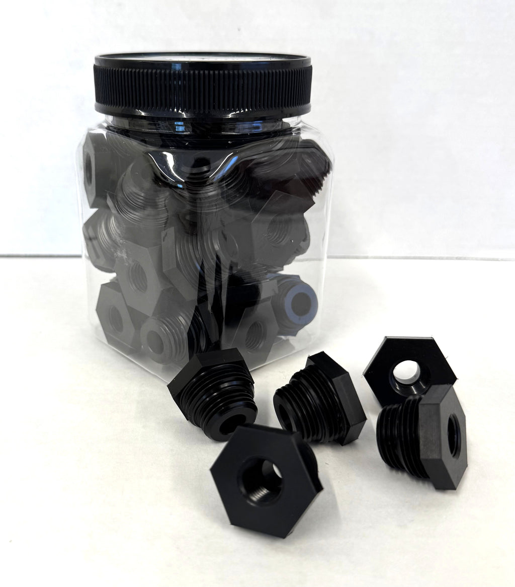 Mr. Bac Flo Backflow Prevention Test Multi-Purpose Nylon Fitting Bushing 28 Count