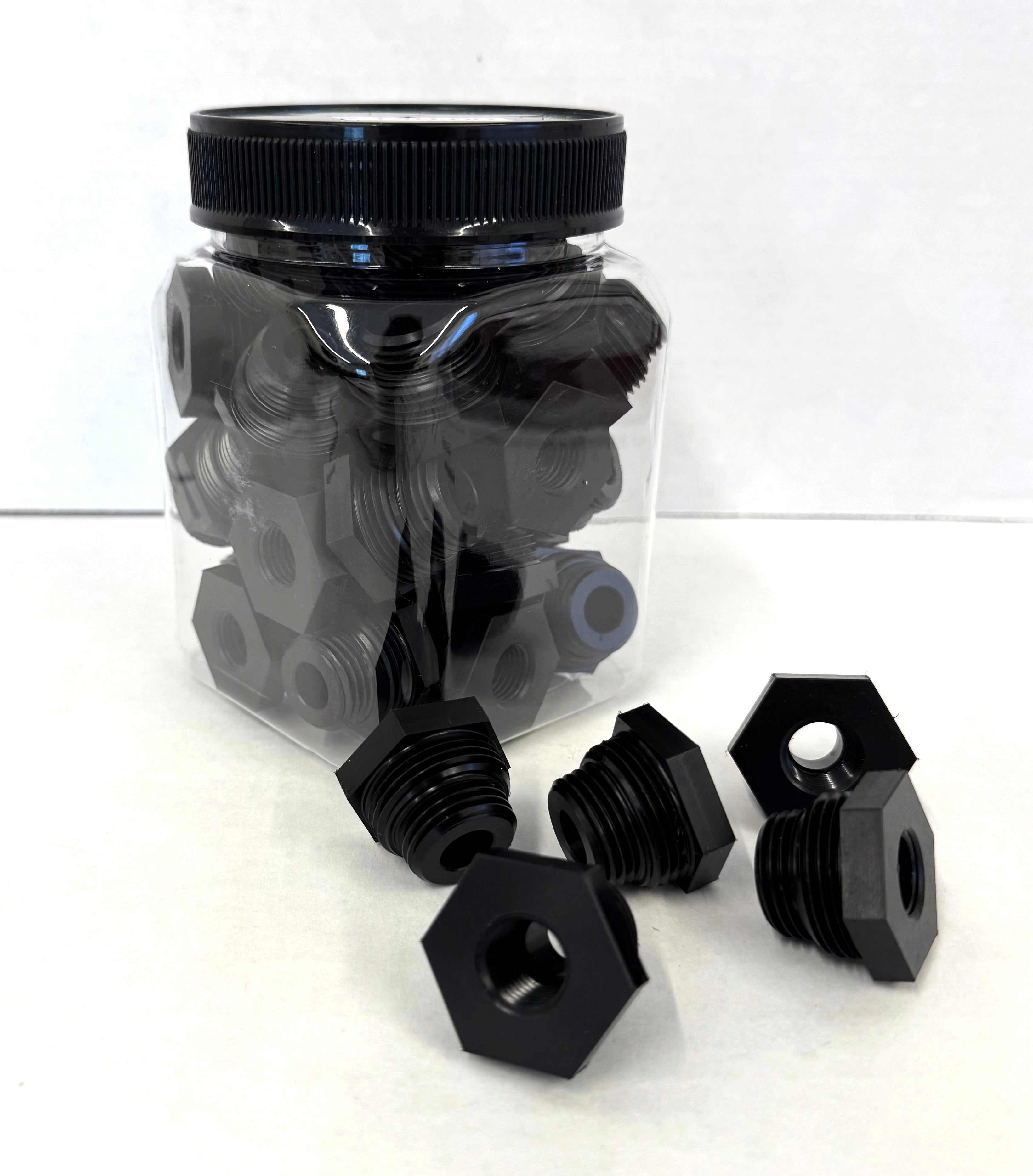Mr. Bac Flo Backflow Prevention Test Multi-Purpose Nylon Fitting Bushing 28 Count