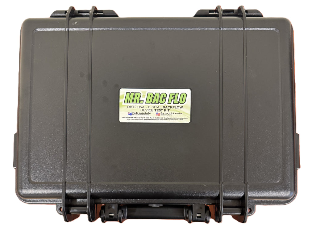 Mr. Bac Flo Digital 3 Valve Gauge Backflow Test Kit