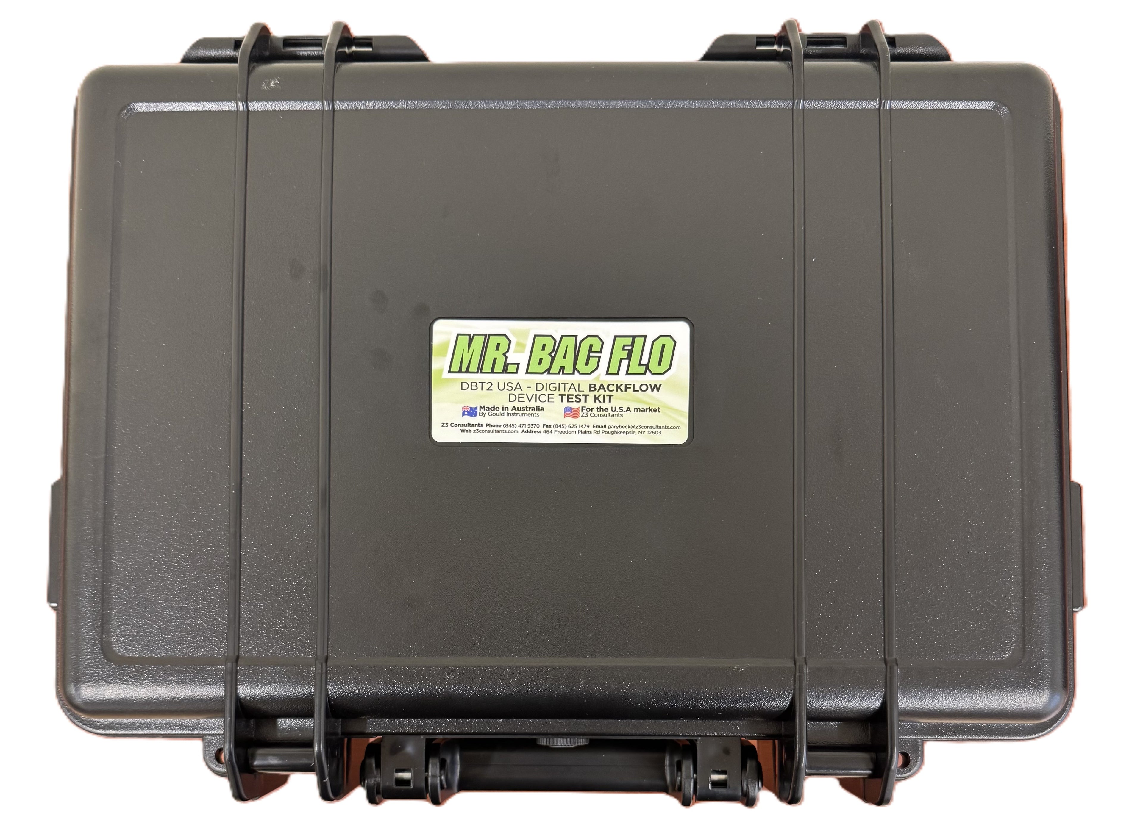 Mr. Bac Flo Digital 3 Valve Gauge Backflow Test Kit