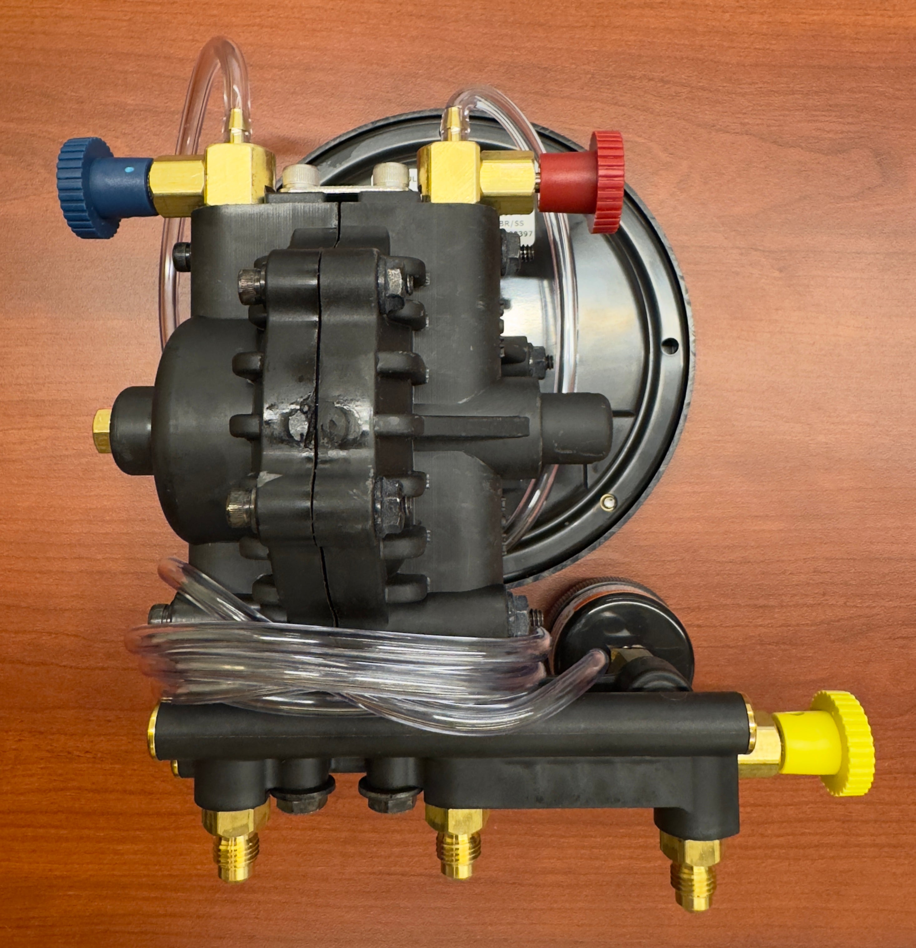 Mr. Bac Flo 5 Valve Gauge Backflow Test Kit with Fittings and Bushings