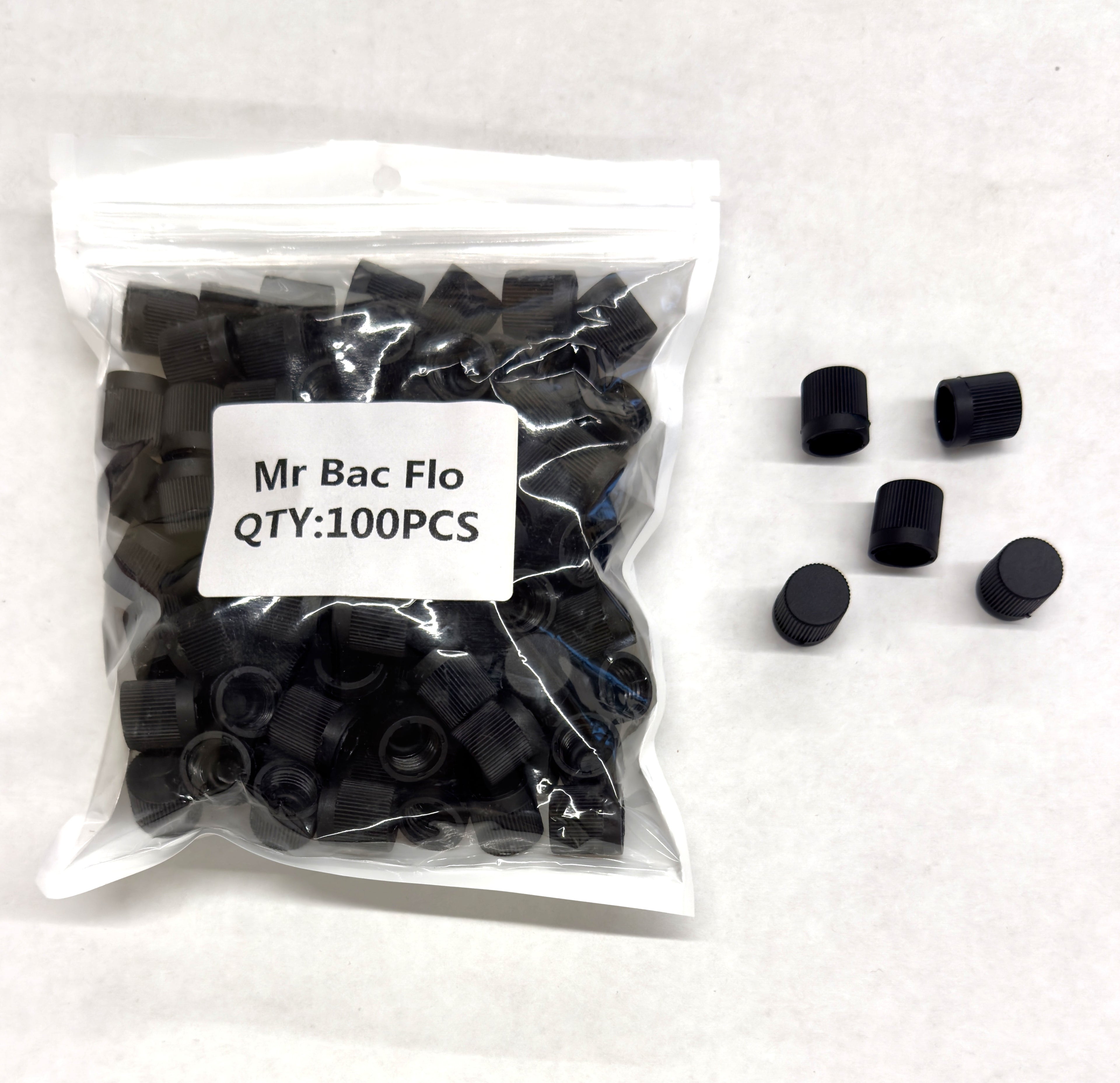 Backflow Test Cock Dust Caps 1/4 inch Flare Fitting 100 PCS