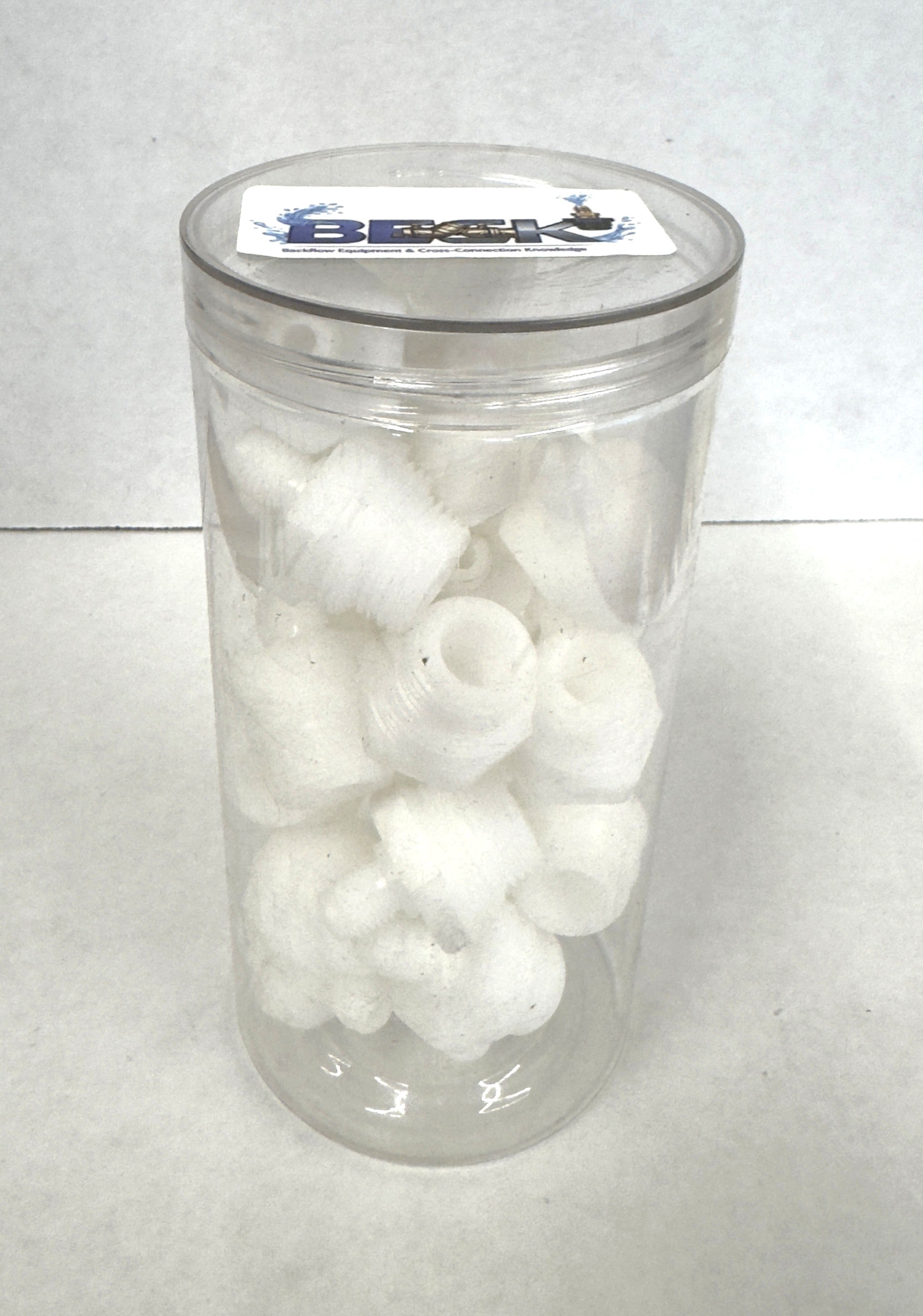 Mr. Bac Flo Backflow Prevention Test Multipurpose Nylon Fitting Bushing with 1/4 inch Flare 28 Count Container